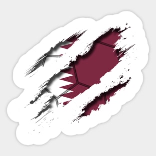 Qatar Football Sticker